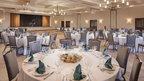 The Crystal Ballroom at the Madera Clubhouse in Quail Creek
