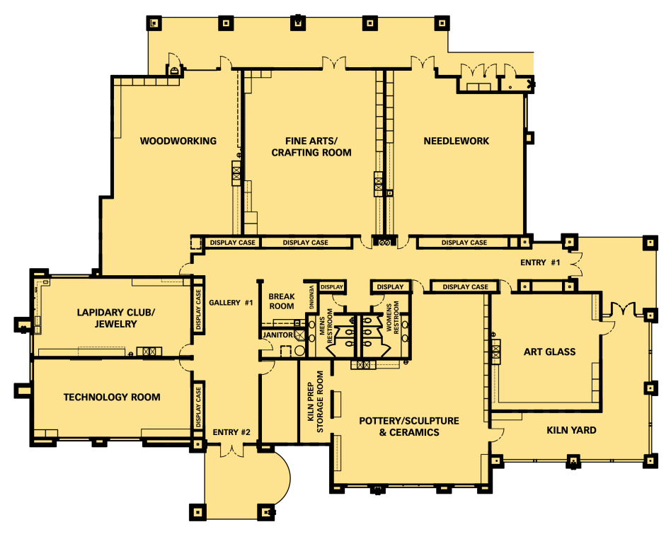 Creative Arts & Technology Center Floor Plan