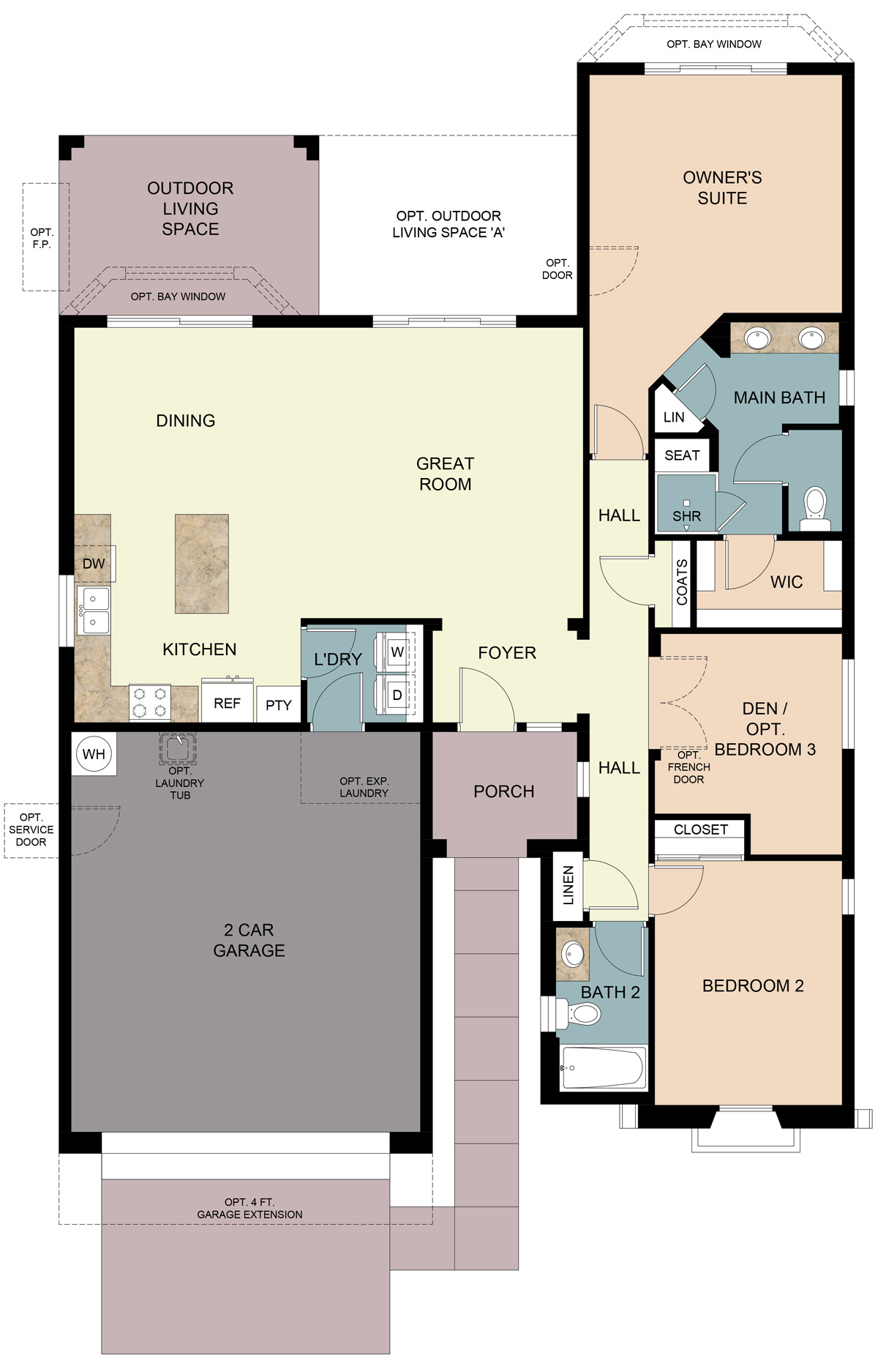 Baja | Floor plans | Quail Creek Homes