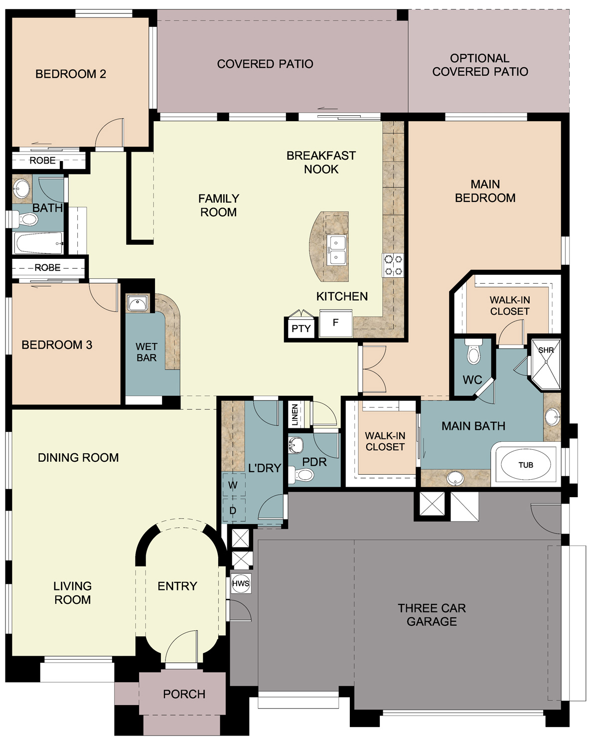 Cheyenne floor plan Quail Creek